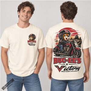 Victory Motorcycles Beaver Mascot Racing Classic Shirt
