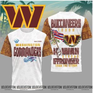 Washington Football Hawaii Stronger Than The Storm Shirt